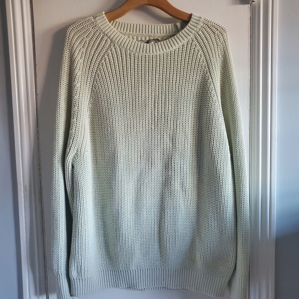 Tory Burch Light Mint Crewneck Sweater